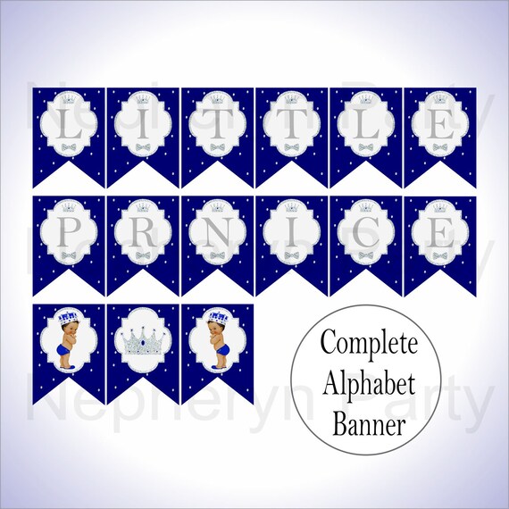 Prince baby cheap shower banner