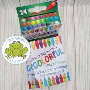 Colorful Year Gift Tags: Back to School Printable (PDF & PNG Download)