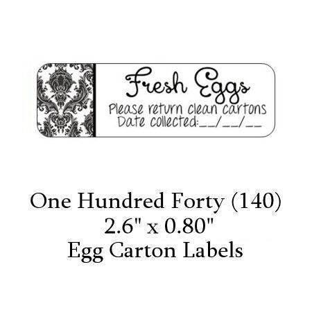 140 egg carton labels etsy