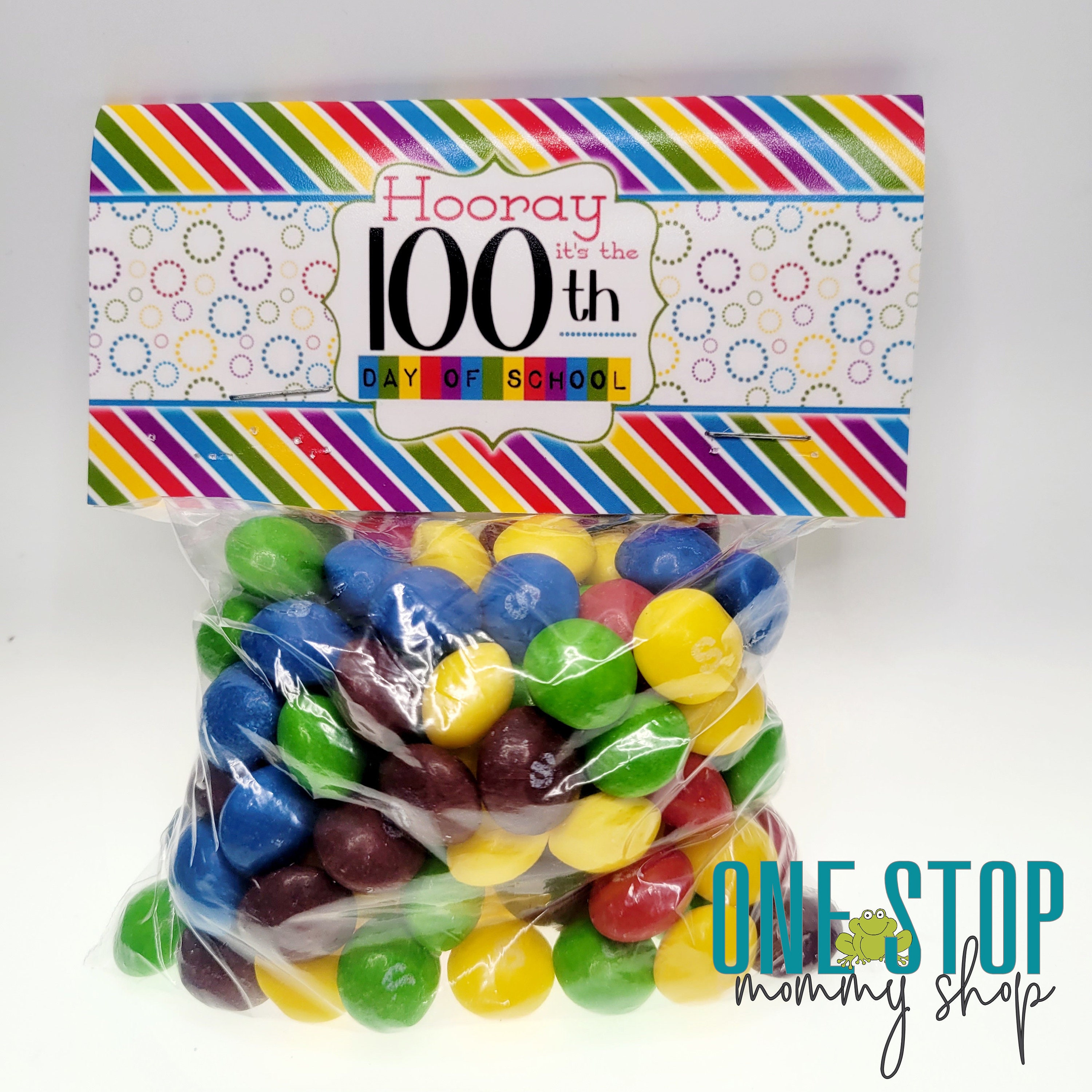 Happy 100th Day Printable Bag Topper, Print at Home, 100 Days Smarter ...