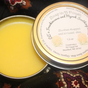 Frankincense and Myrrh Soothing Balm/Soothing Skin Balm/Natural Frankincense and Myrrh Skin Balm/Relaxing Skin Balm/Aromatherapy/Natural