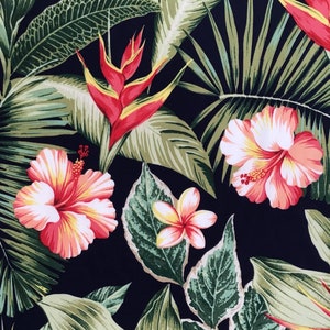Tropical - Tropical Island and Hibiscus - TP-ZXQ-05-294 Tropical - Tropical Island and Hibiscus - TP-ZXQ-05-294