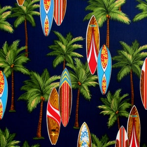 Palm tree fabric | Etsy
