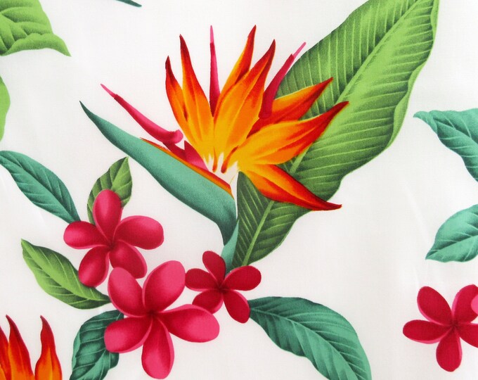 Hawaiian Bird Floral Print Blanket
