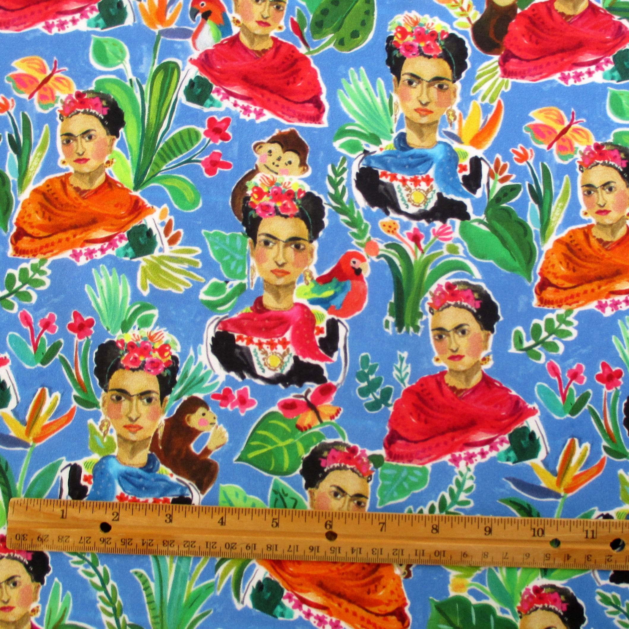 Frida Fabric Viva Mexico by Dear Stella by the Half or Full Etsy