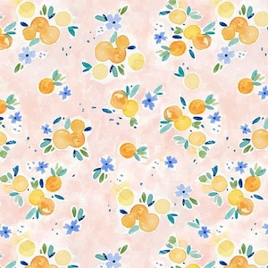 SALE Oranges Fabric, Summer Lovin by Dear Stella, By the Half or Full Yard