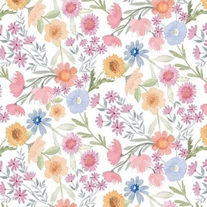 Floral Fabric, Spring Fling, And Sew it Goes by Dear Stella, By the Half or Full Yard