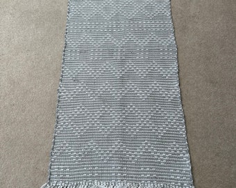 Gray Chindi Rag Rug