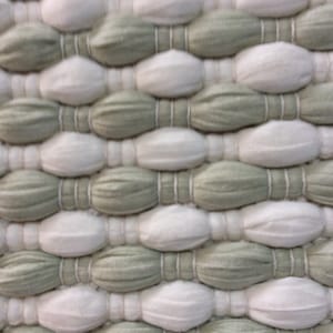 Rag Rug / Chindi, Shades Of moss green, Rag Rug/ Boho Chic Hippie Rugs / Cotton / Ready to Ship , 27&quot;x45&quot;
