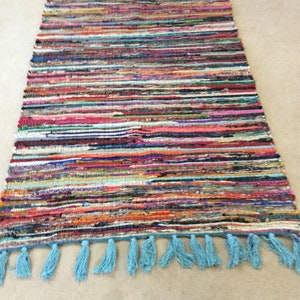 Chindi Rag Rug 7’x4’