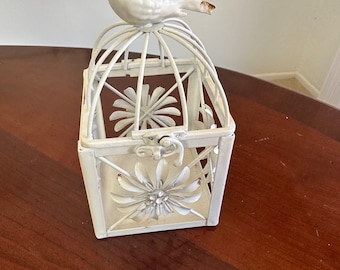 Bird cage box decor