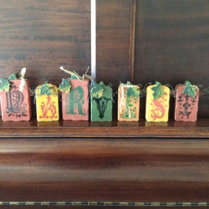 Fall Harvest Decor, Sign Large Rustic Wood Blocks, Painted Reclaimed Wood, &quot;HARVEST&quot;Wood block, metal , burlap detail, Fall Decor