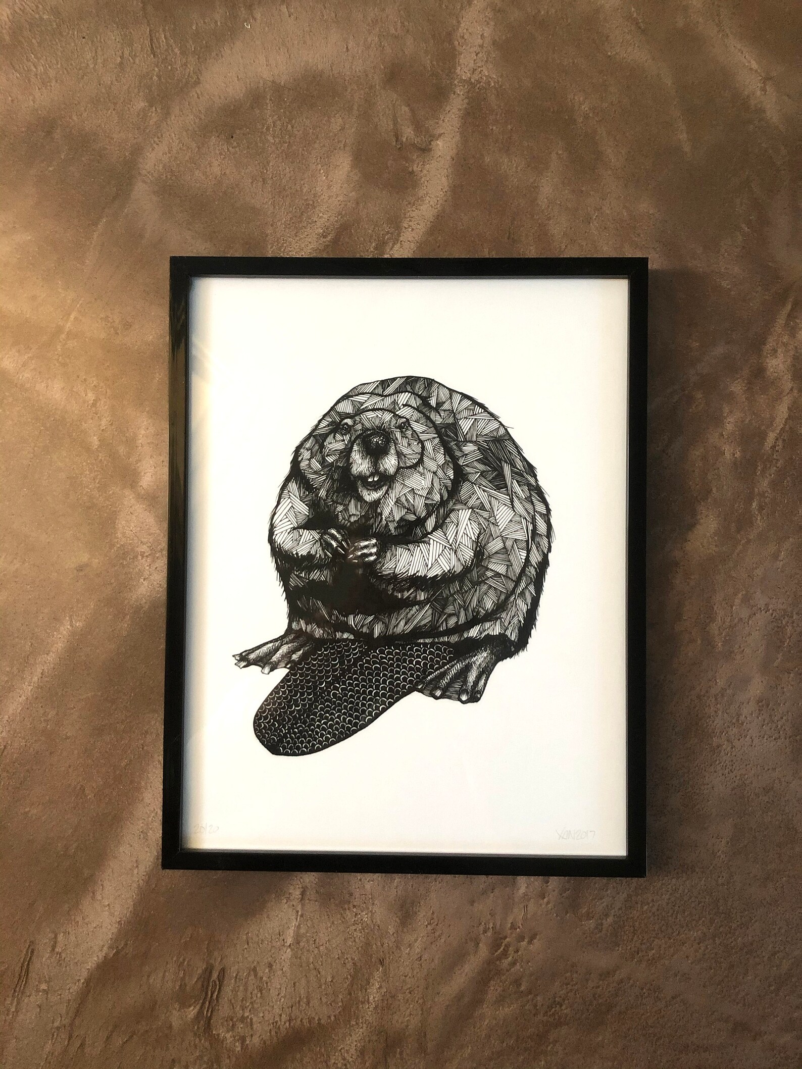 Beaver Art Beaver Prints Art Prints Beaver Drawings - Etsy UK