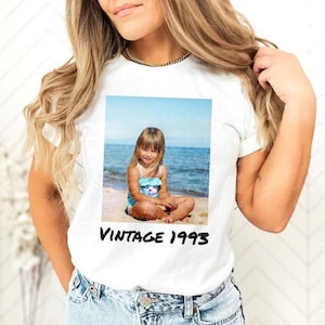 Custom Photo Shirt, 1994 Custom Picture Shirt, 1994 Birthday Shirt, 1994 Tee, Custom Face Shirt, Retro Birthday Shirt, Funny Gift Shirt,30th