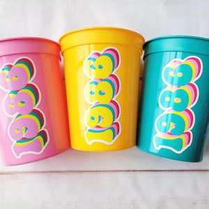 40th PARTY CUPS - 40th Party Favors, Best of 1986 40th Birthday Party 40th Birthday Favors Vintage 1986 40th Party Decorations 1986 Birthday