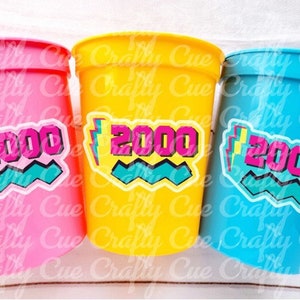 Back to the 2000&#39;S PARTY CUPS 00&#39;s Birthday Cups 2000&#39;s Party Cups 00&#39;s Decorations 00s Birthday Party 00&#39;s Birthday Party Decorations 2000s