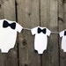 Little Man Garland, Little Man Banner, Little Man Decorations, Little ...