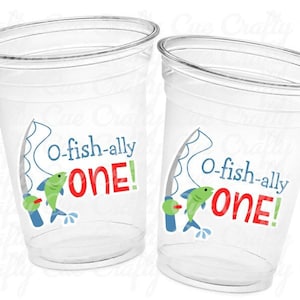 Gone Fishing Party Cups Gone Fishing Party, Retirement Party, Fishing  Birthday Party Decorations, Fishing Party Favors, Customized Cups 
