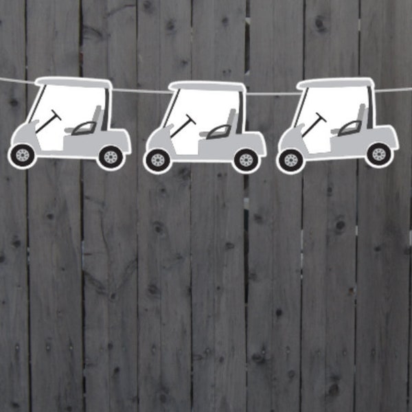 Golf Cart Banner Etsy