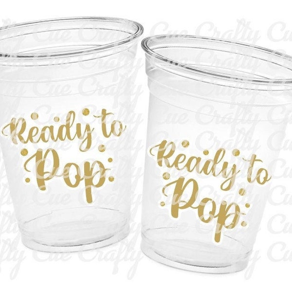 READY TO POP Baby Shower Cups Ready to pop favors Popcorn Baby Shower Popcorn Shower Popcorn Popsicle Baby Shower Thanks for Poppin By Favor