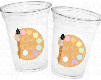 TASSES DE FÊTE ARTISANALES - Peinture gobelets gourmandises de fête Peinture Cadeaux pour cadeau Art