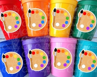 TASSES DE FÊTE ART - Peinture tasses de cadeau Cadeaux d'anniversaire peinture Tasses de fête art Tasses de cadeau d'art peinture Cadeau de fête art