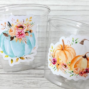 LITTLE PUMPKIN PARTY Cups - Pumpkin Cups Little Pumpkin First Birthday Decoration Little Pumpkin Party Decorations Fall Baby Shower Fall Cup