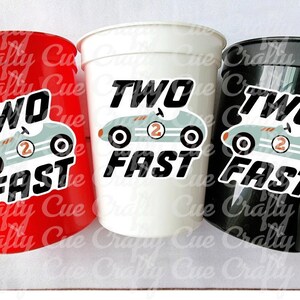 RACING PARTY CUPS - Race Car Cups Racing Birthday Cups Racing Birthday Cups Race Car Party Favors Racing Party Favors Racing Decorations