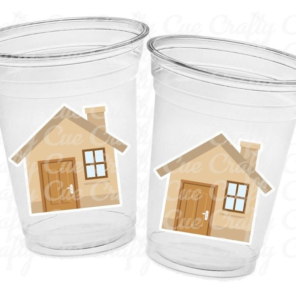 HOUSEWARMING PARTY CUPS - Housewarming Decorations Housewarming Gifts Housewarming Party Favors House Warming Gifts New Home Gift First Home