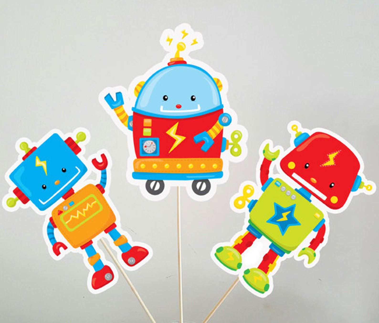 Robot Goody Bags Robot Gift Bags Robot Favor Bags Robot Etsy