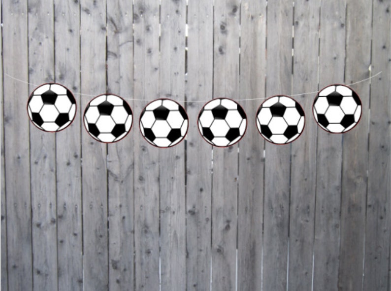 Soccer Banner Soccer Garland Sports Banner Sports Garland Etsy