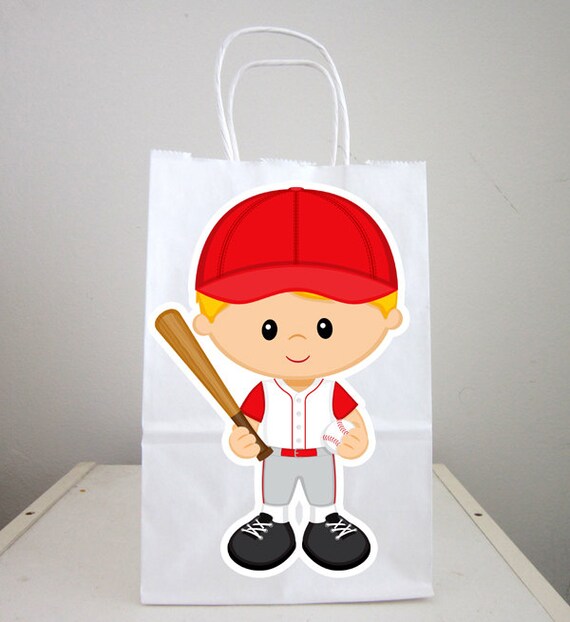 Baseball Goody Bags, Baseball Favor Bags, Baseball Party Bags, Baseball Goodie Bags Il_570xn