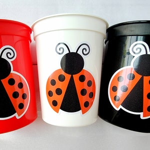 Ladybug Party Cups Ladybug 1st Birthday Ladybug Party Ladybug Treat Cups, Ladybug Party Cups Ladybug Decorations Ladybug Cups Lady Bug First