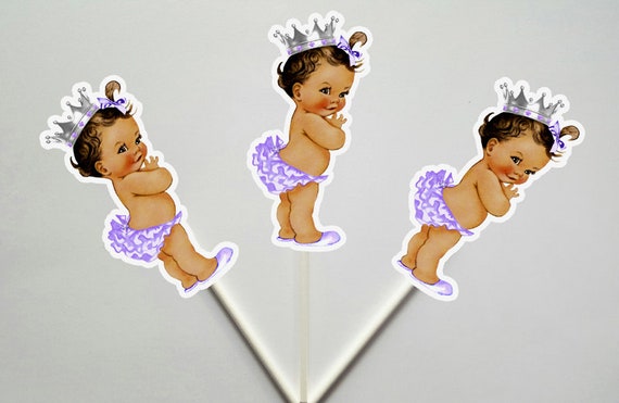 Baby Princesses Inspired Cupcake Toppers CT-589 DIY