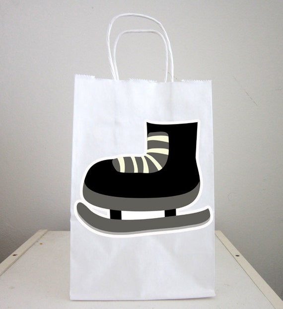Hockey Goody Bags Hockey Favor Bags Hockey Party Bags Etsy
