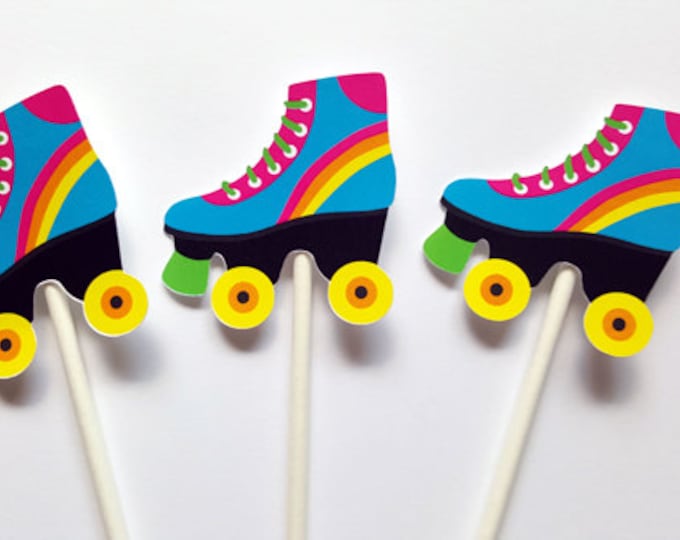 Roller Skate Goody Bags Roller Skate Favor Bag Roller Skate Etsy