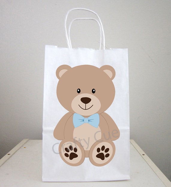 Teddy Bear Goody Bags, Teddybear Goody Bags, Teddy Bear Party Bags, Teddy Bear Favor Bags, Teddy Bear Decorations Il_570xn