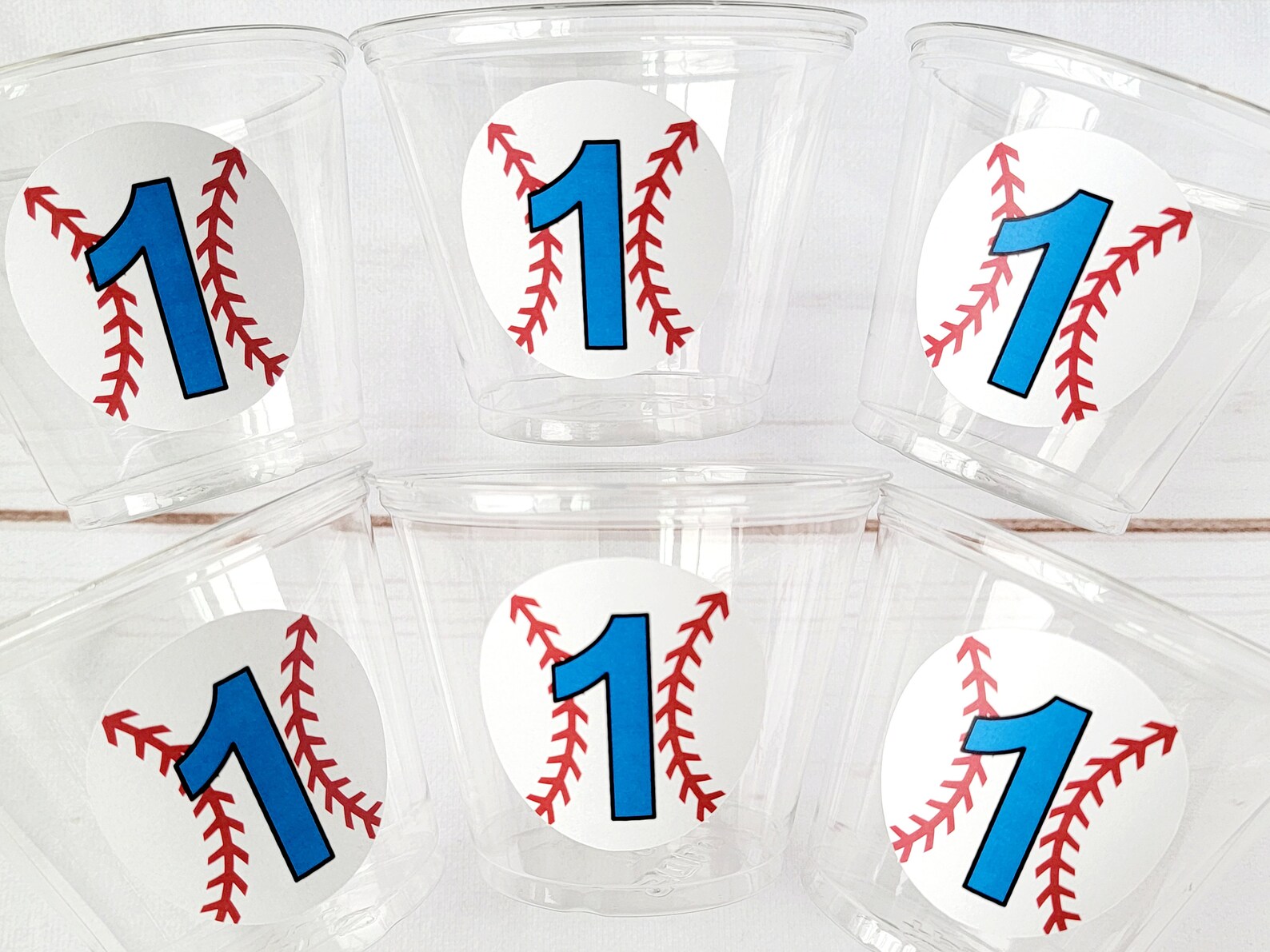 BASEBALL PARTY CUPS Baseball Cups Baseball Party Cups Etsy