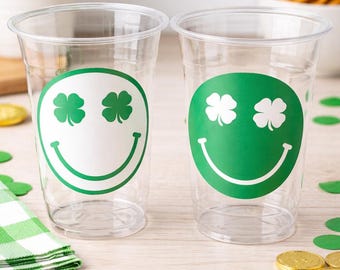 ST PATRICKS DAY Cups - Saint Patrick's Day Party Cups St Patrick's Day Party Cups St Paddy's Day Cups Irish Party Cups Party Cups Drink Cups