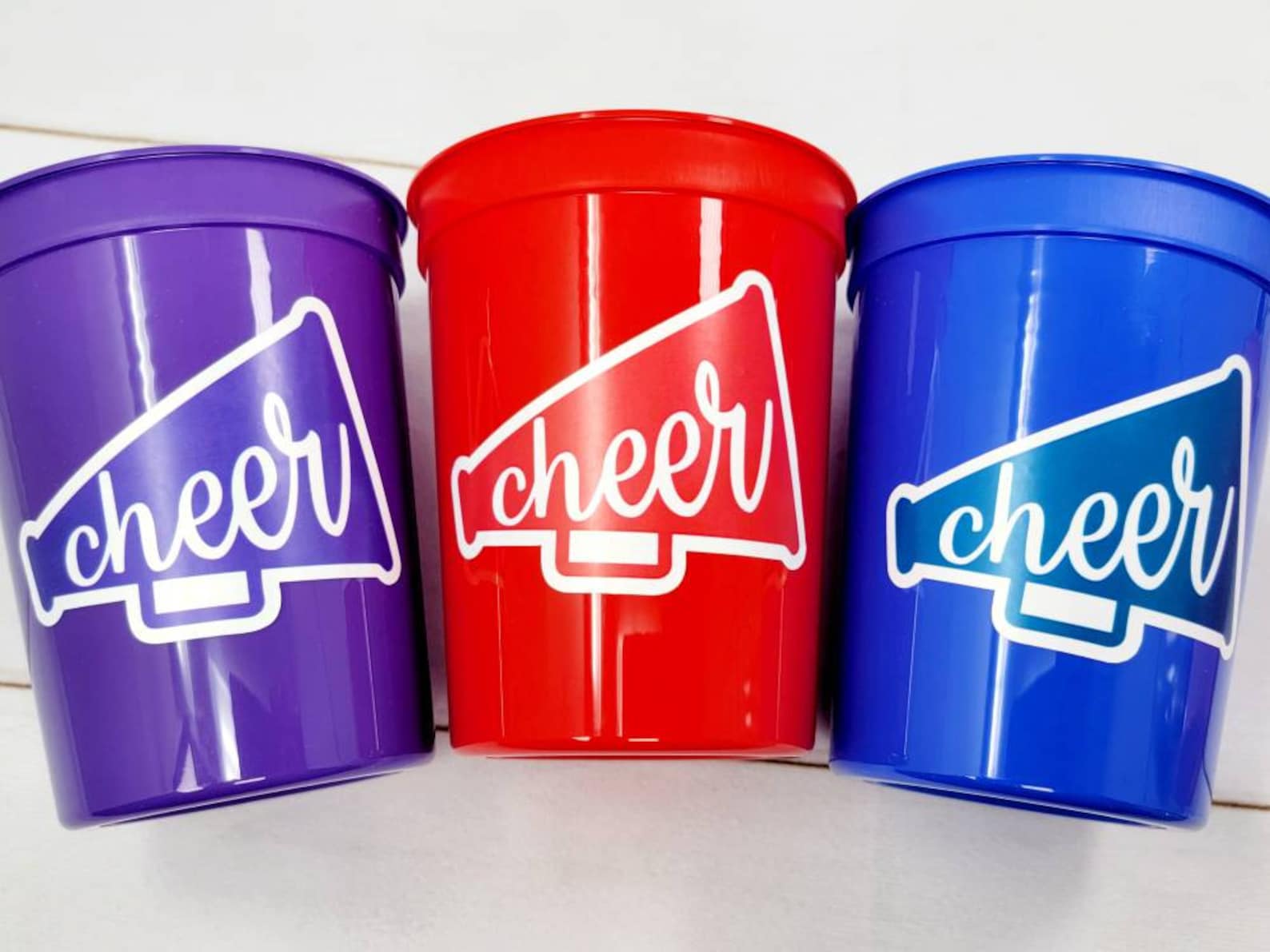 CHEERLEADING PARTY CUPS Cheer Party Cups Cheerleader Party Cups Cheer ...