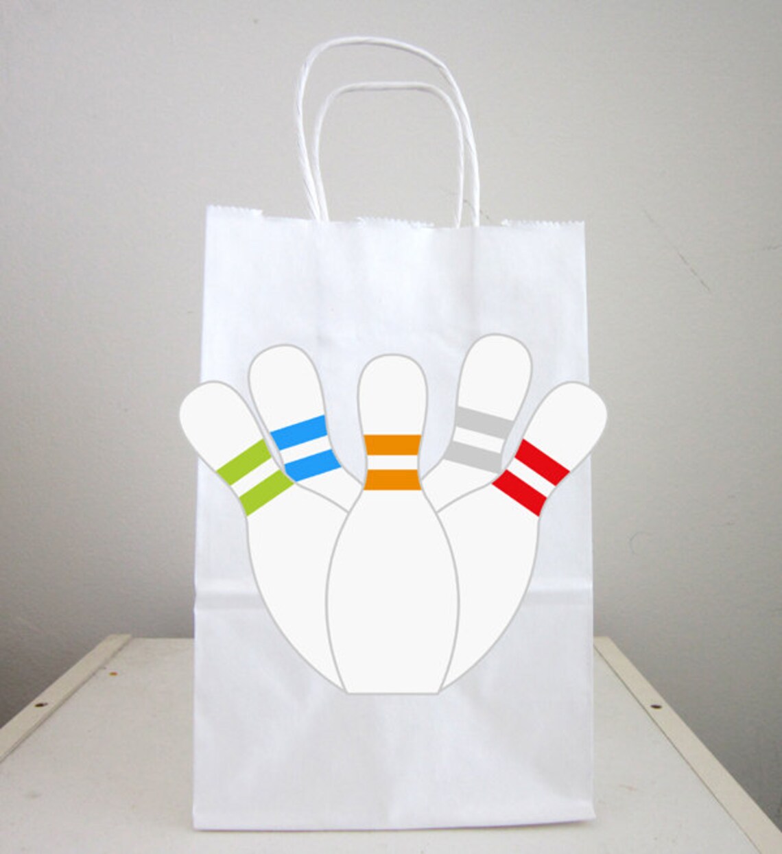 Bowling Goody Bags Bowling Favor Bags Bowling Gift Bags Etsy