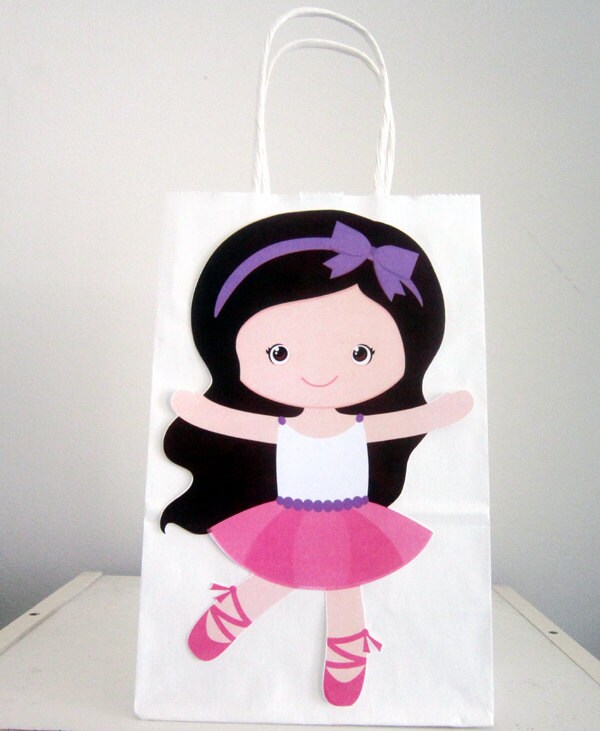 Ballerina Goody Bags Ballet Goody Bags Ballet Favor Bags Etsy