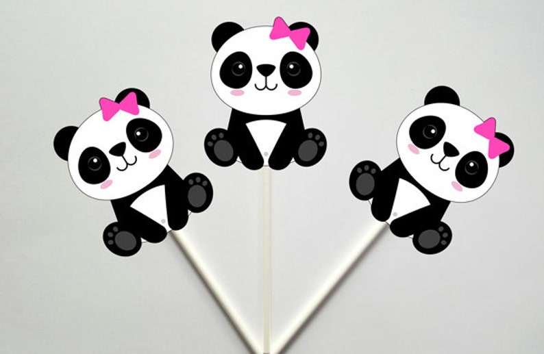 Panda Bear Garland, Panda Bear Banner, Panda Bear Decorations, Panda Banner, Panda Birthday, Panda Baby Shower Banner, Panda Nursery Banner image 2