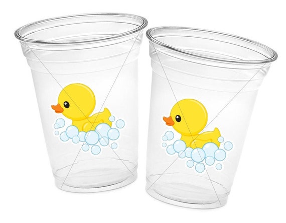 ENTEN PARTY CUPS Ente Geburtstag Ente Party Ente Baby Shower Ente Party  Tassen Ente Dekoration Ente Tassen Ente Party Tassen Gummi Ente Tassen -  .de