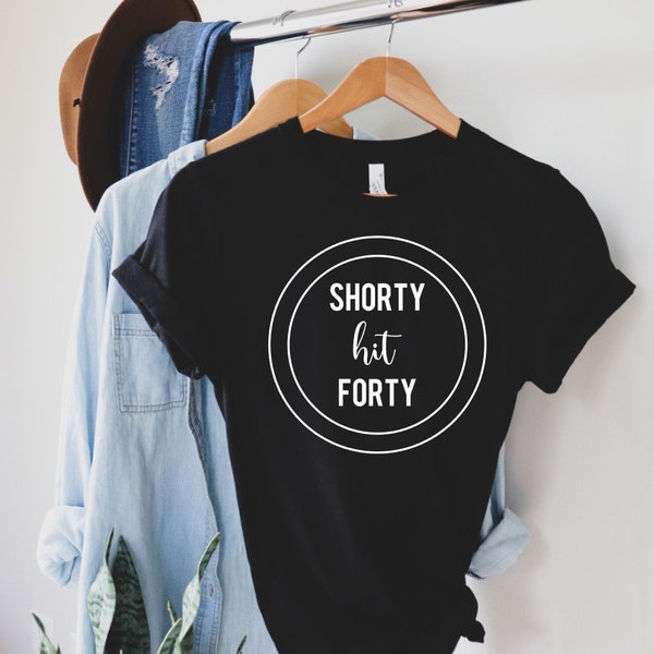 Chemise shorty hit 40, chemise 40e anniversaire, chemise anniversaire 1984, t-shirt 1984, t-shirt 1984, chemise 40e anniversaire