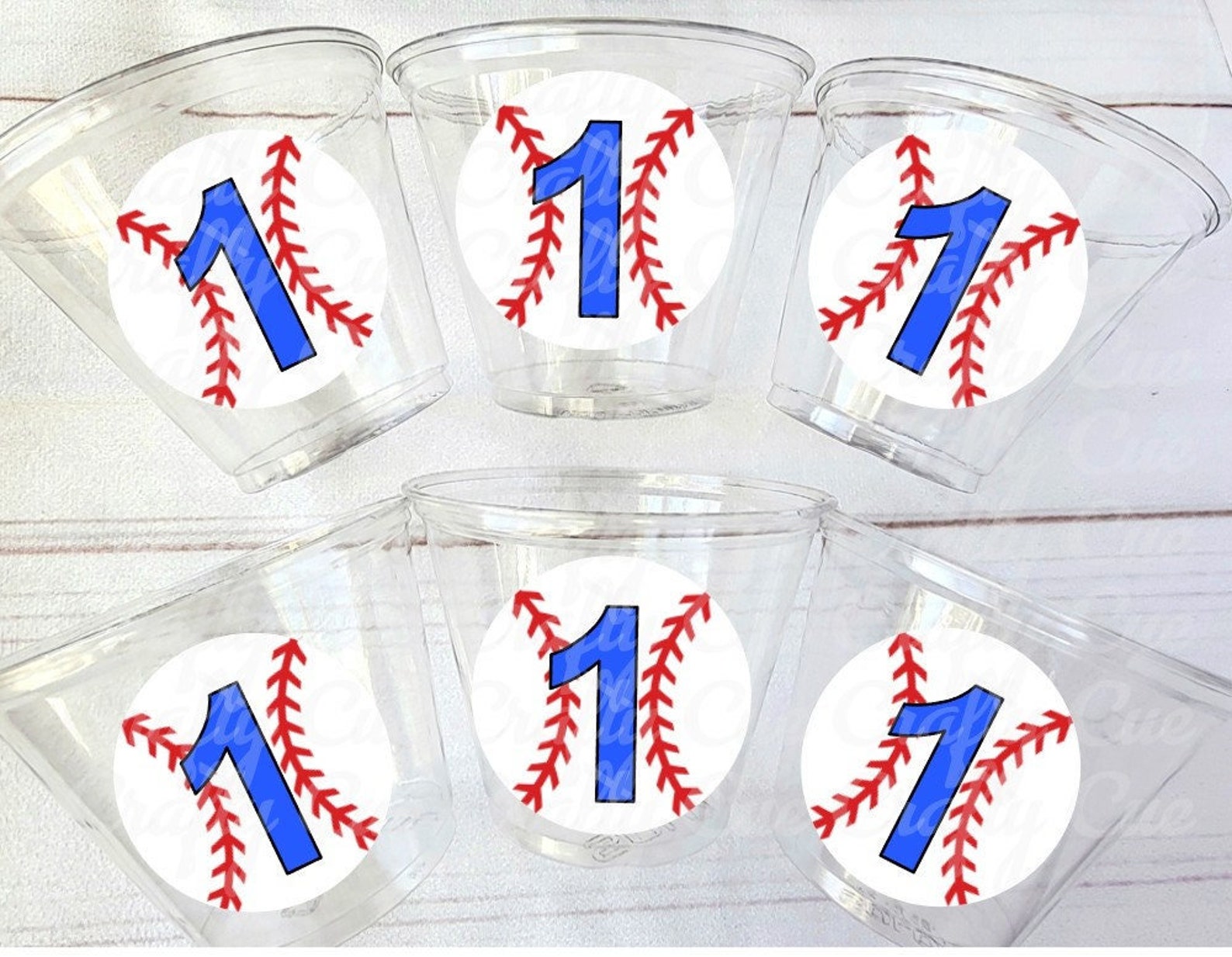 BASEBALL PARTY CUPS Baseball Cups Baseball Party Cups Etsy
