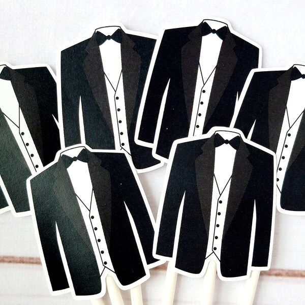 Tuxedo Cupcake - Etsy