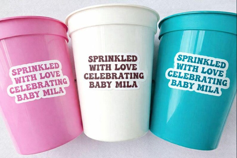 DONUT PARTY CUPS- Donut Birthday Party Donut Grow Up Donut Party Decoration Donut Birthday Decoration Donut First Birthday Donut Baby Shower imagem 3
