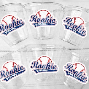 BASEBALL PARTY CUPS - Baseball Cups Baseball Party Cups Baseball Birthday Cups Baseball Cups Sports Party Cups Favors Baseball Baby Shower