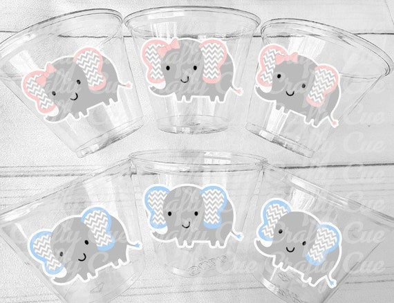 ELEPHANT PARTY CUPS- Elephant Cups Elephant Decorations Elephant ...